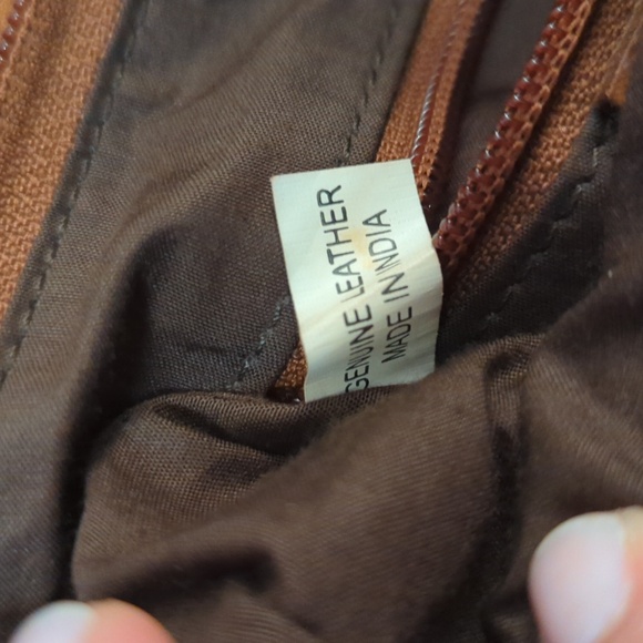 Chic Brown Studded Crossbody Bag - Picture 6 of 6